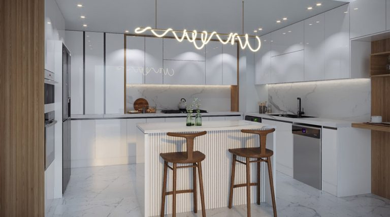 نمونه طراحی کابینت سبک مدرن شیراز