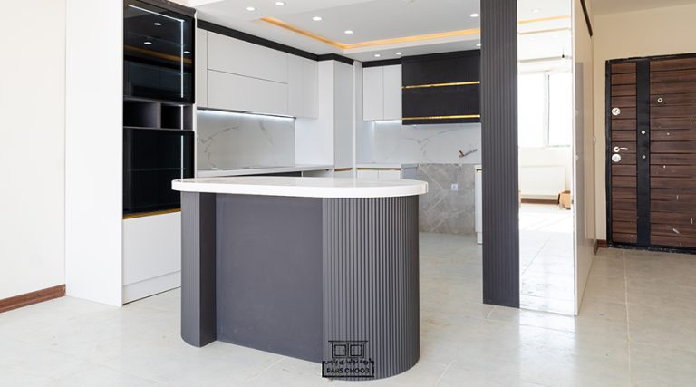 پروژه کابینت پست مدرن در خیابان آزادگان شیراز