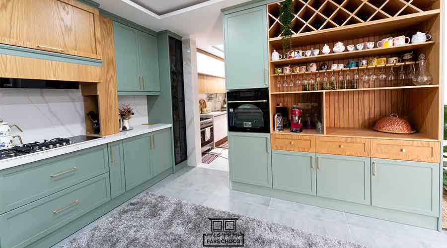 ساخت کابینت نئوکلاسیک در شیراز